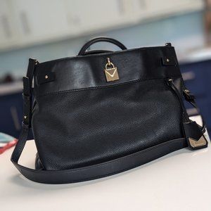 Michael Kors Grammercy Satchel Pebble Leather